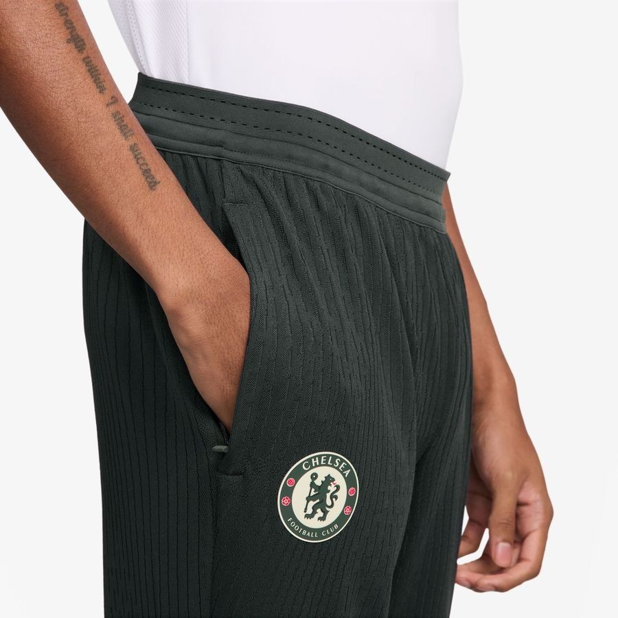 Chelsea Training Trousers Dri-FIT ADV Strike Elite - Outdoor Green/Phantom Marl/Phantom Marl - Men's-SoccerKits Hub | Buy Soccer Jerseys Online